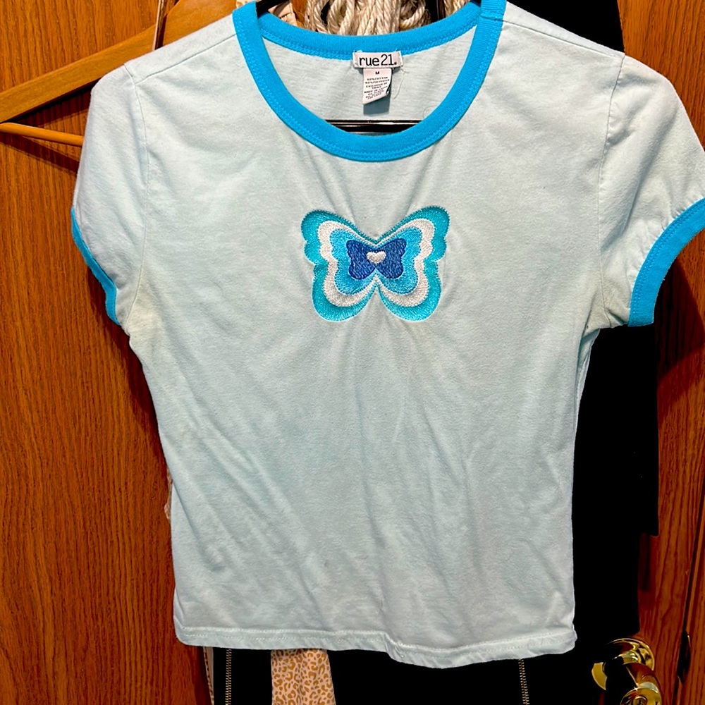 Rue 21 Butterfly Tee